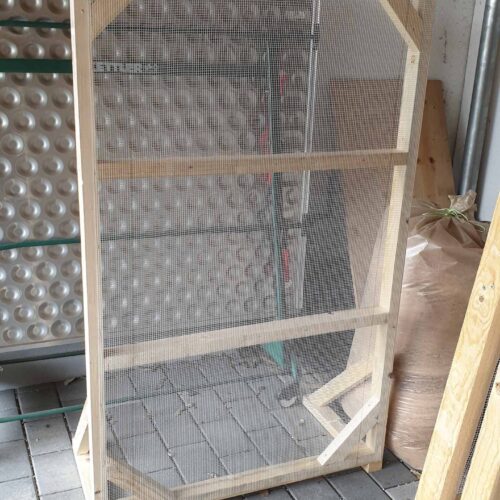 IPSC-Basis-Wand fertig gebaut