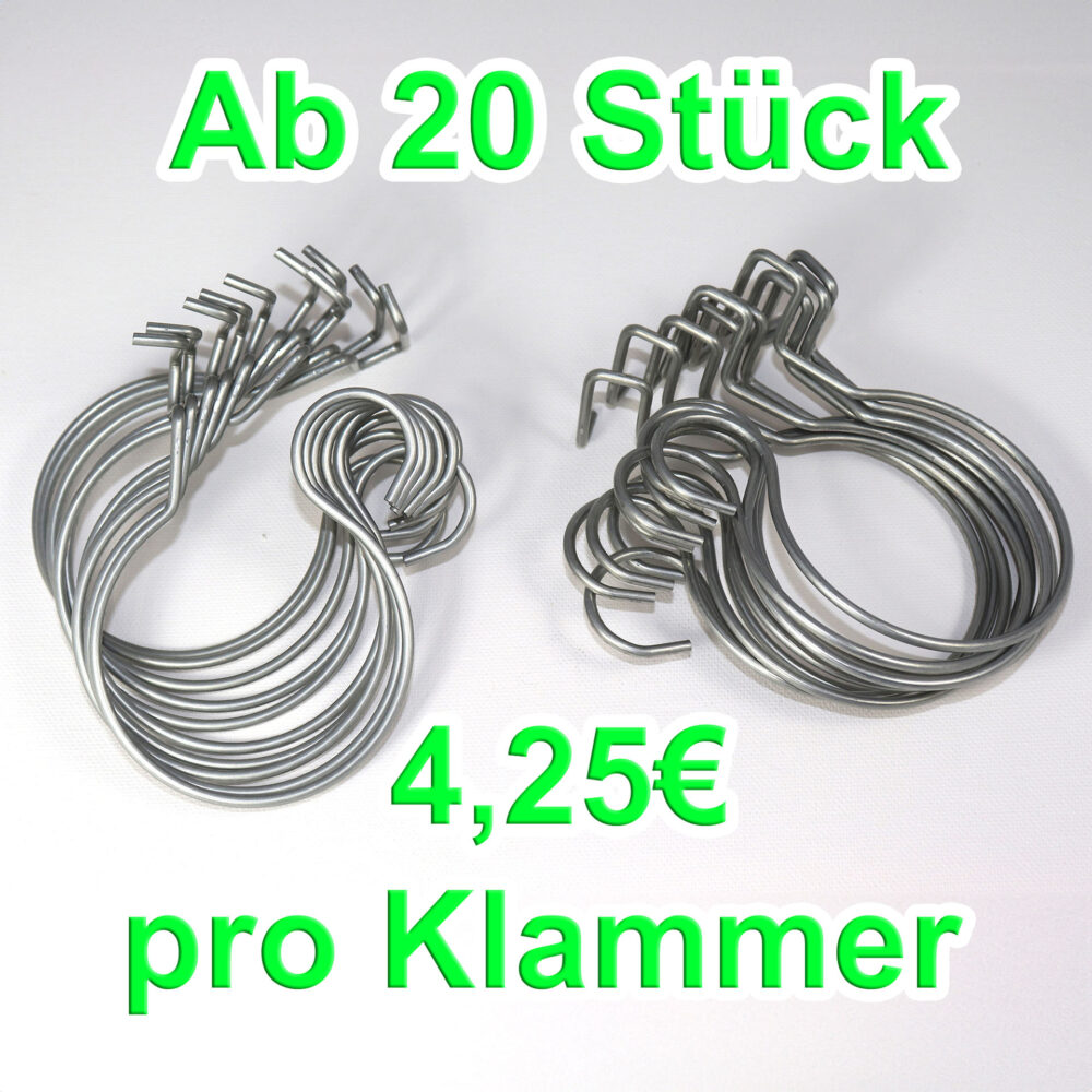 Federklammern S-Fix-40 mit Preis ab 20 Stück