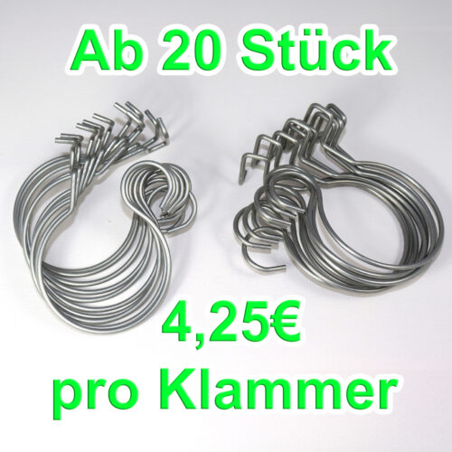 Federklammern S-Fix-40 mit Preis ab 20 Stück