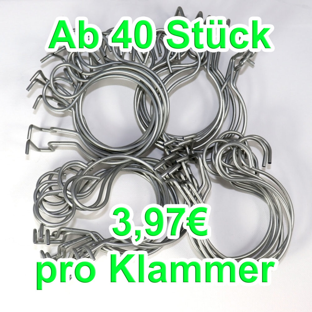 Federklammern S-Fix-40 mit Preis ab 40 Stück